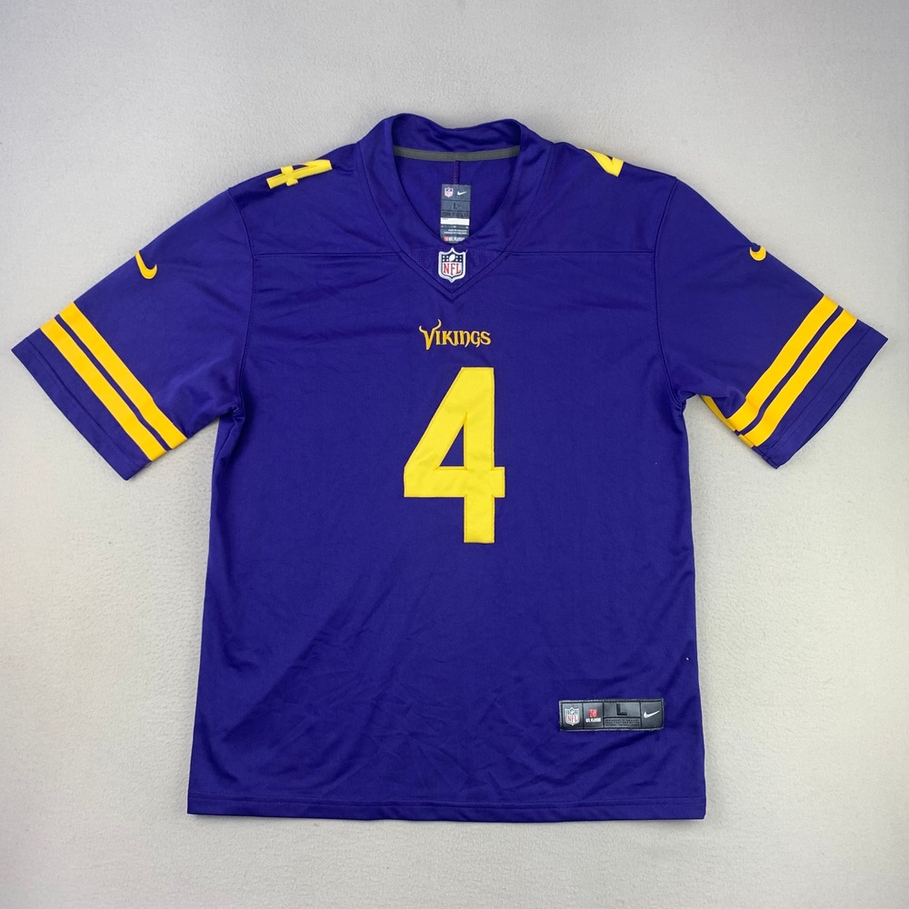 Minnesota Vikings Nike NFL Jersey Large Dalvin Cook On-Field Football Shirt No.4